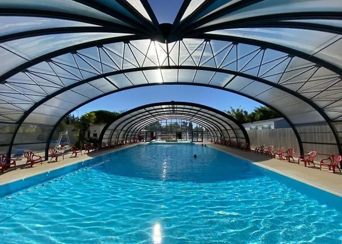 Mobilhome Ile D'oleron - 6 Places - 5 Etoiles 营地 奥雷龙圣乔治